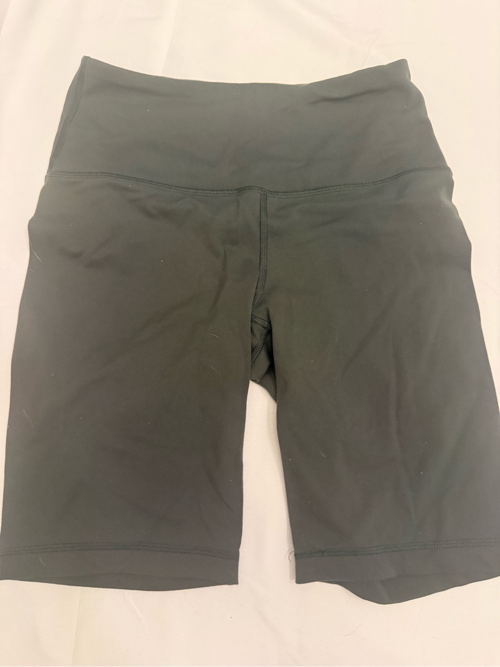 90 Degree By Reflex Black High-Waist Bike Shorts